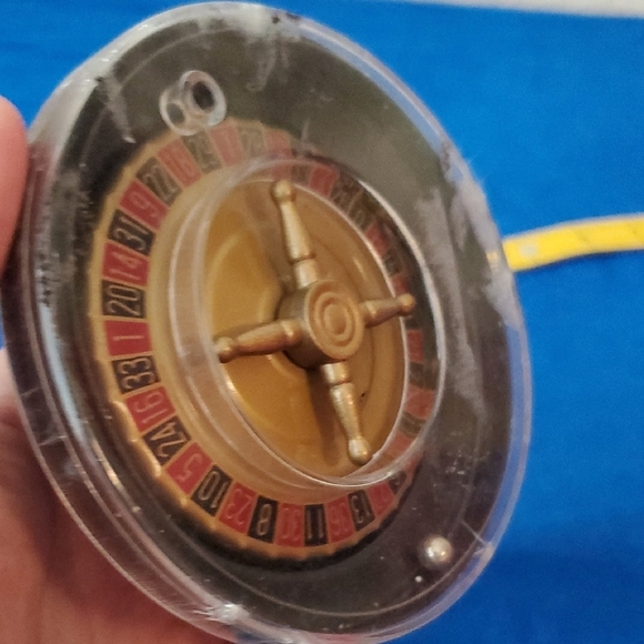 Vintage Roulette Wheel Paperweight - Picture 6 of 8